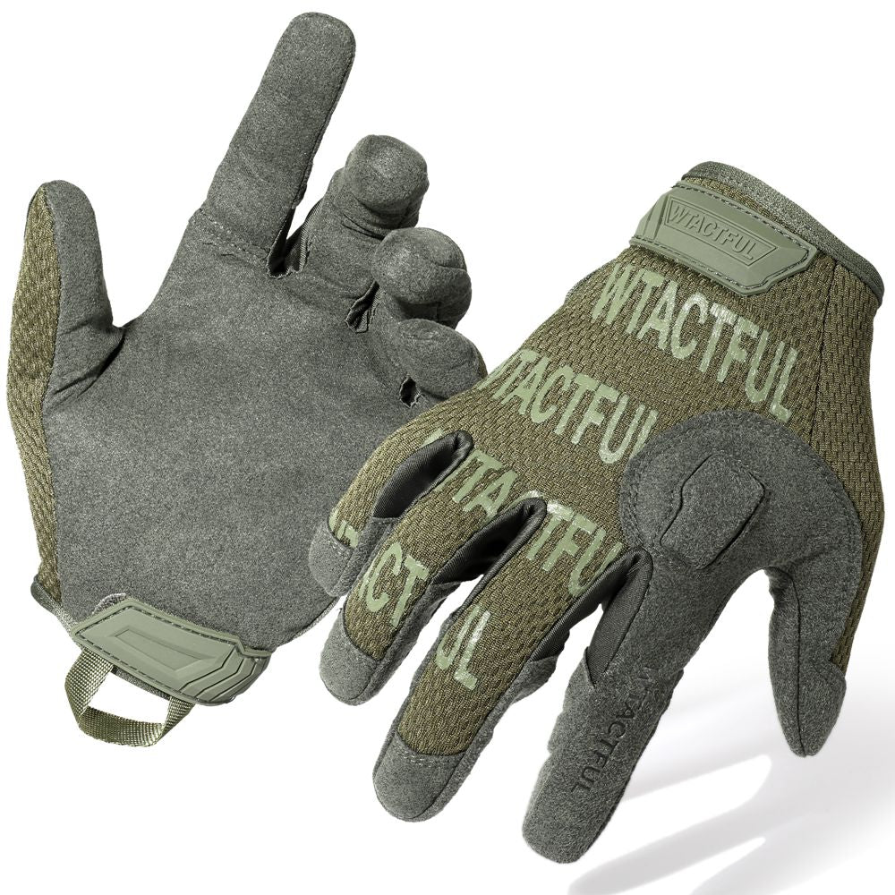 Tactical Army Long Gloves Breathable Military Paintball Airsoft Shooting Combat Full Finger Glove Men Women Lightweight Black