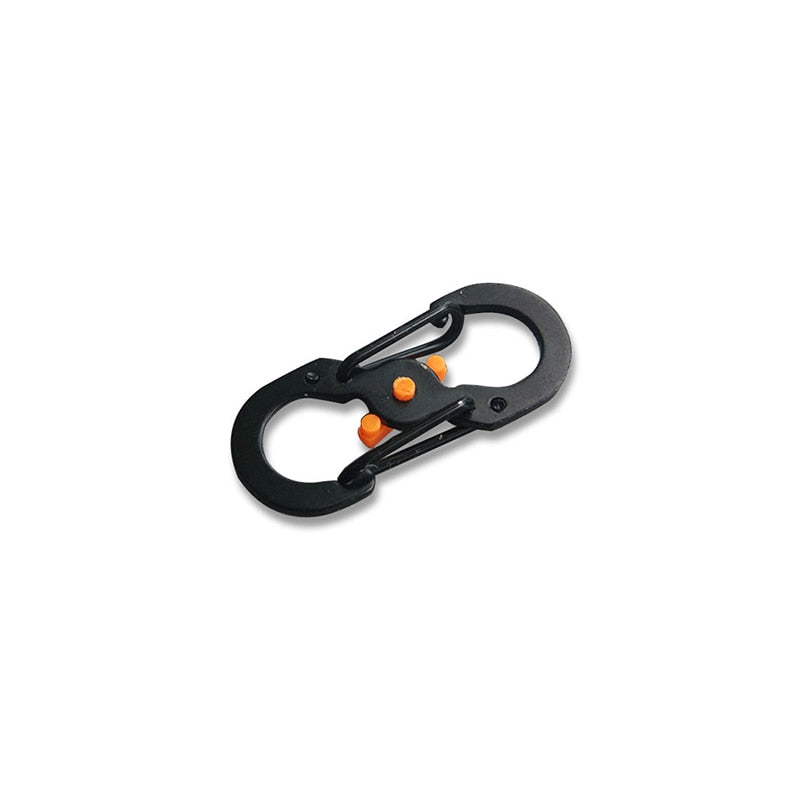 1/5/10Pcs Outdoor Camping S Type Carabiner