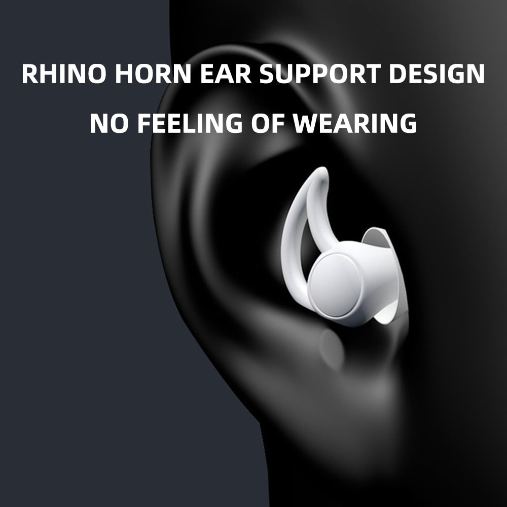 Sleep Soft Silicone Ear Plugs Sleeping Device Noise Reduction Earplugs Sound Insulation Dream Night Anti Snoring Ear Protection