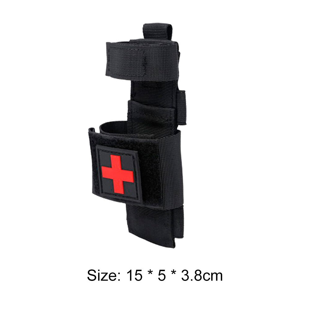 Tourniquet Bag Tactical Nylon Molle Pouch First Aid Kit Holder Belt Tourniquet Tactical CAT Medical  Military Gear Accessory