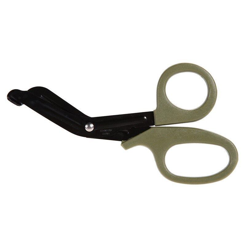 Shears Paramedic Medical EMT Emergency Scissors Bandage Cutter Outdoor Tactical Gear Paracord Pocket Tool Camping Hiking